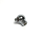 Banjo-style 90-degree LP pivot-swivel adapter, 3/8-24M × 3/8-24F