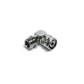 Fixed 90-degree LP hose-end adapter in 9/16"-18M × 9/16"-18F