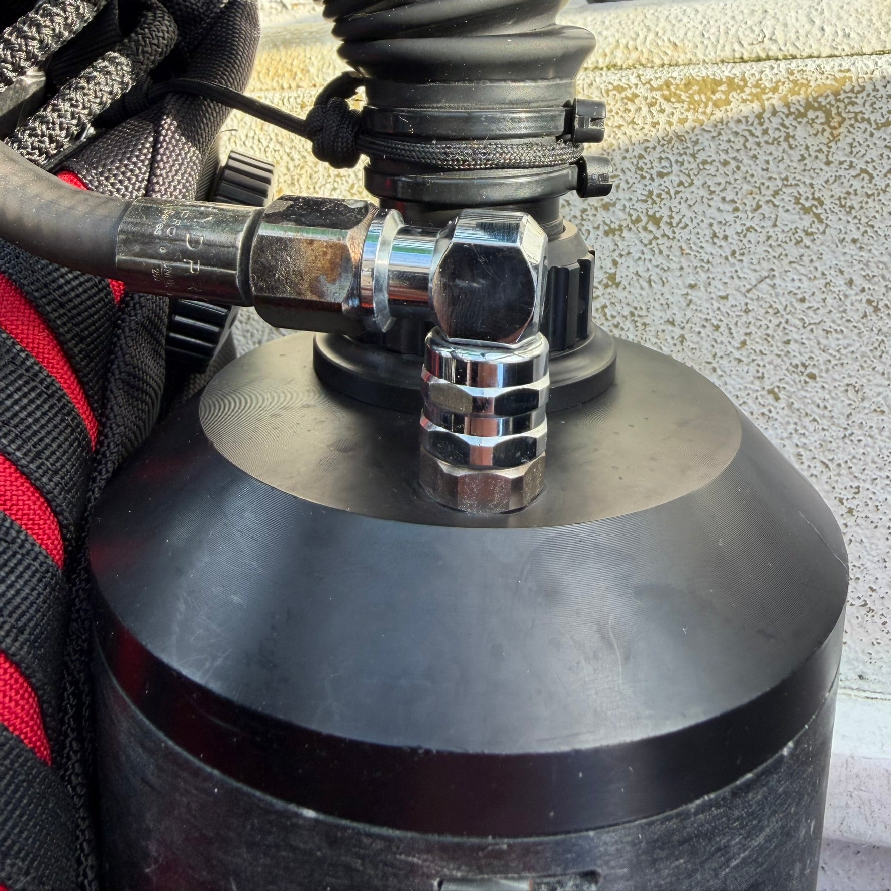 90 Degree LP Swivel Adapter on Fathom Gemini Head