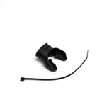 Standard soft silicone scuba regulator replacement mouthpiece in black