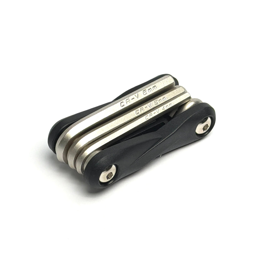 Compact Metric Scuba Hex Tool Black 2