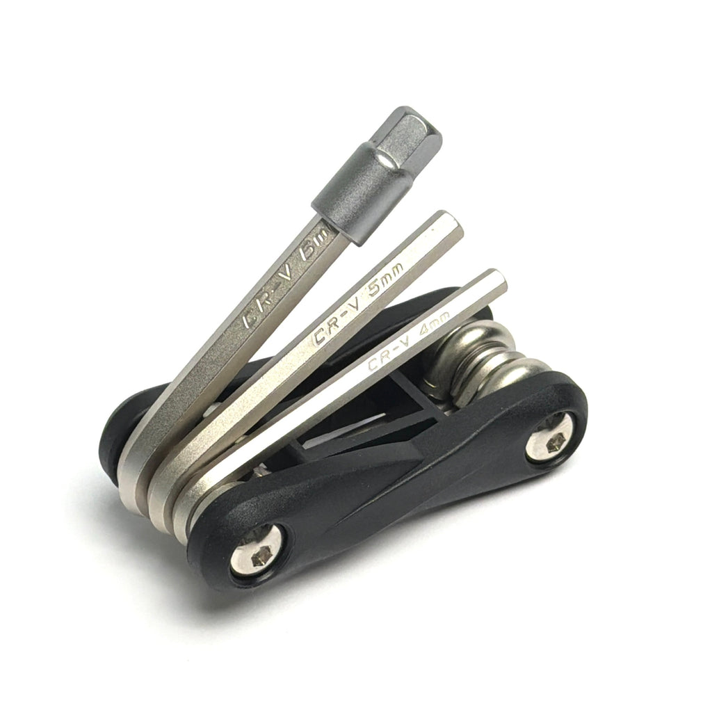 Compact Metric Scuba Hex Tool Black 3