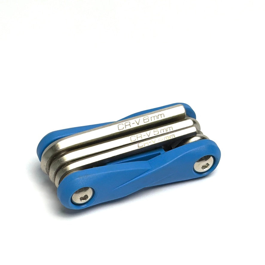 Compact Metric Scuba Hex Tool Blue 2