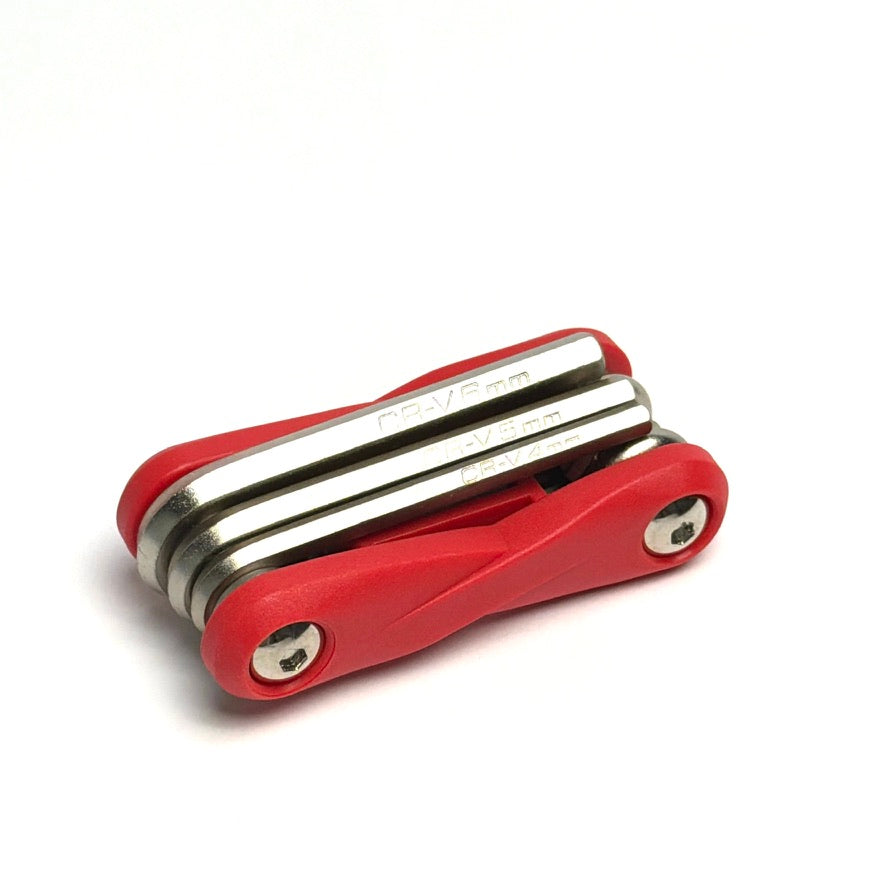 Compact Metric Scuba Hex Tool Red 2