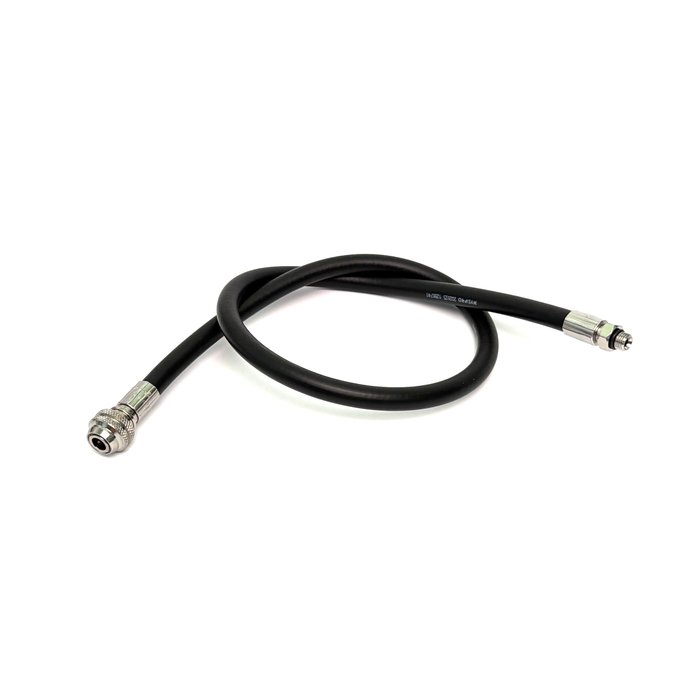 HYDPRO LP Classic Series drysuit inflator hose with quick-disconnect fitting