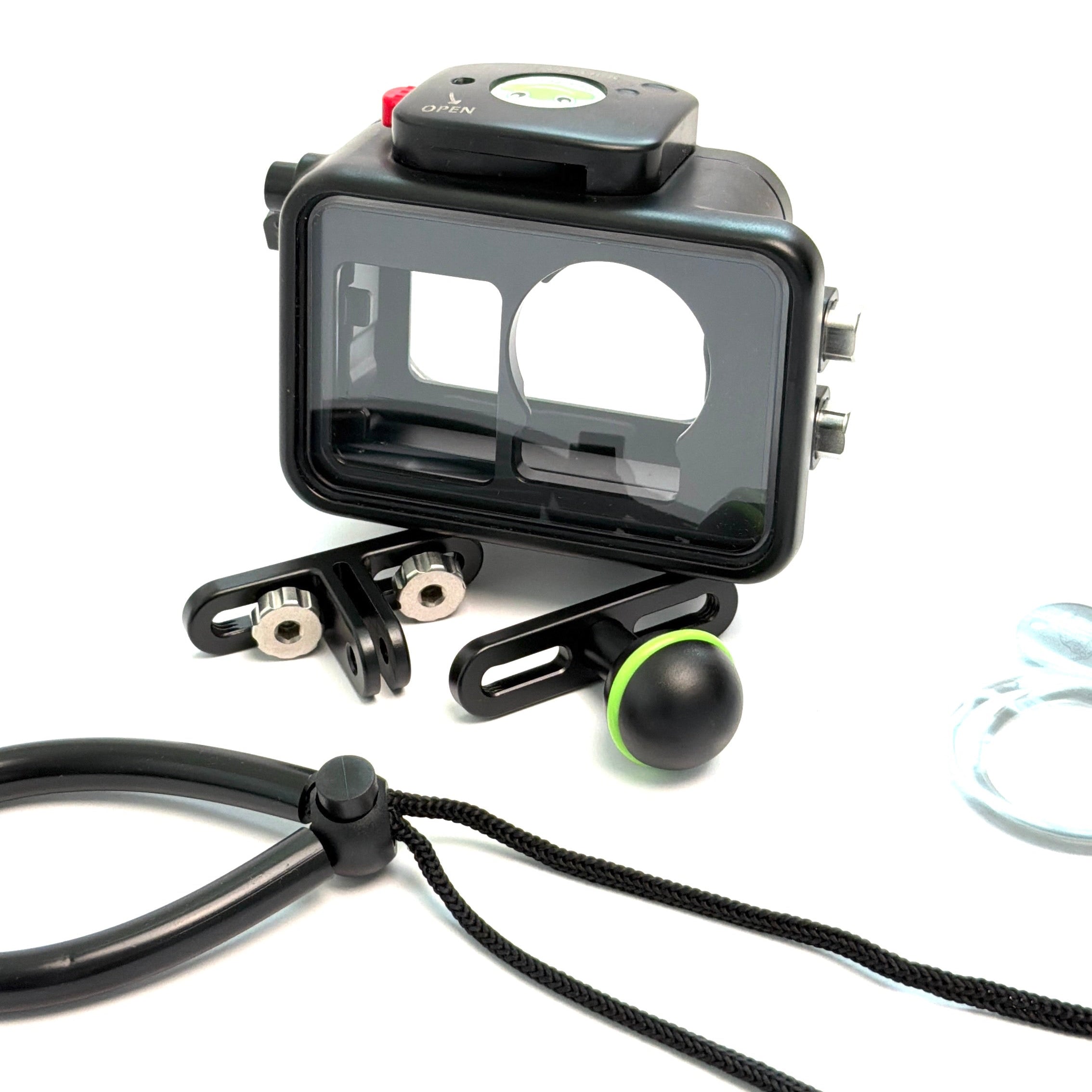 DJI Osmo Action Aluminum Underwater Housing 200m Front