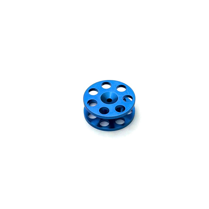 Finger Spool Charm/Keychain Deep Blue