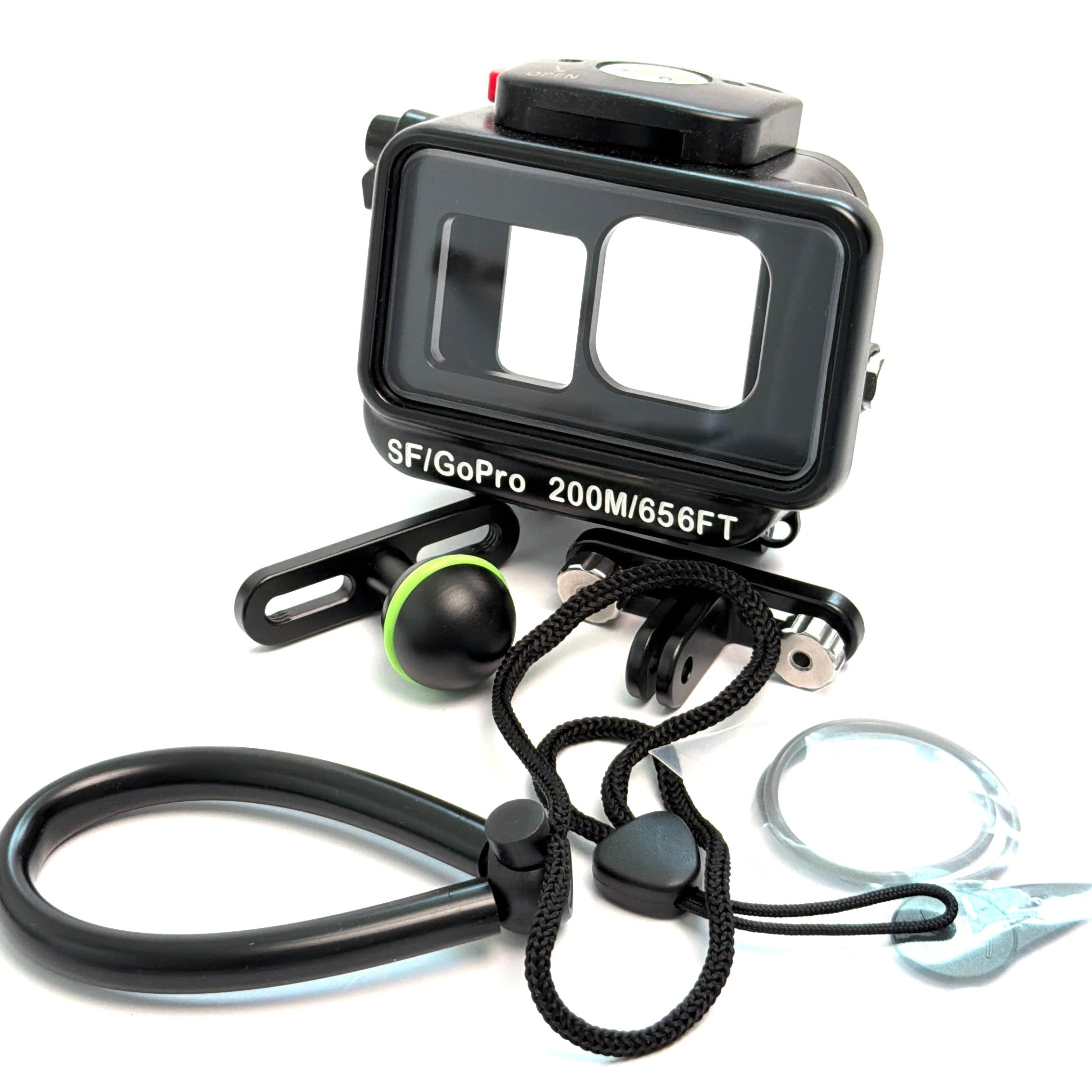 GoPro Aluminum Underwater Housing 200m Front