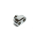 Three-way LP hose splitter with three 3/8"-24F ports
