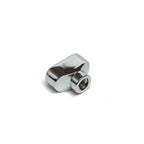 Three-way LP hose splitter with three 3/8"-24F ports