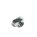 LP hose splitter with one 9/16"-18F inlet and two 3/8"-24F outlets