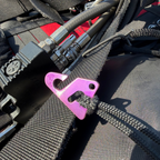 Titanium bungee hook on Gemini