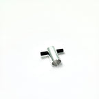 Aluminum K-style power inflator service tool with TPU-sleeved steel pin