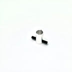 Aluminum K-style power inflator service tool with TPU-sleeved steel pin