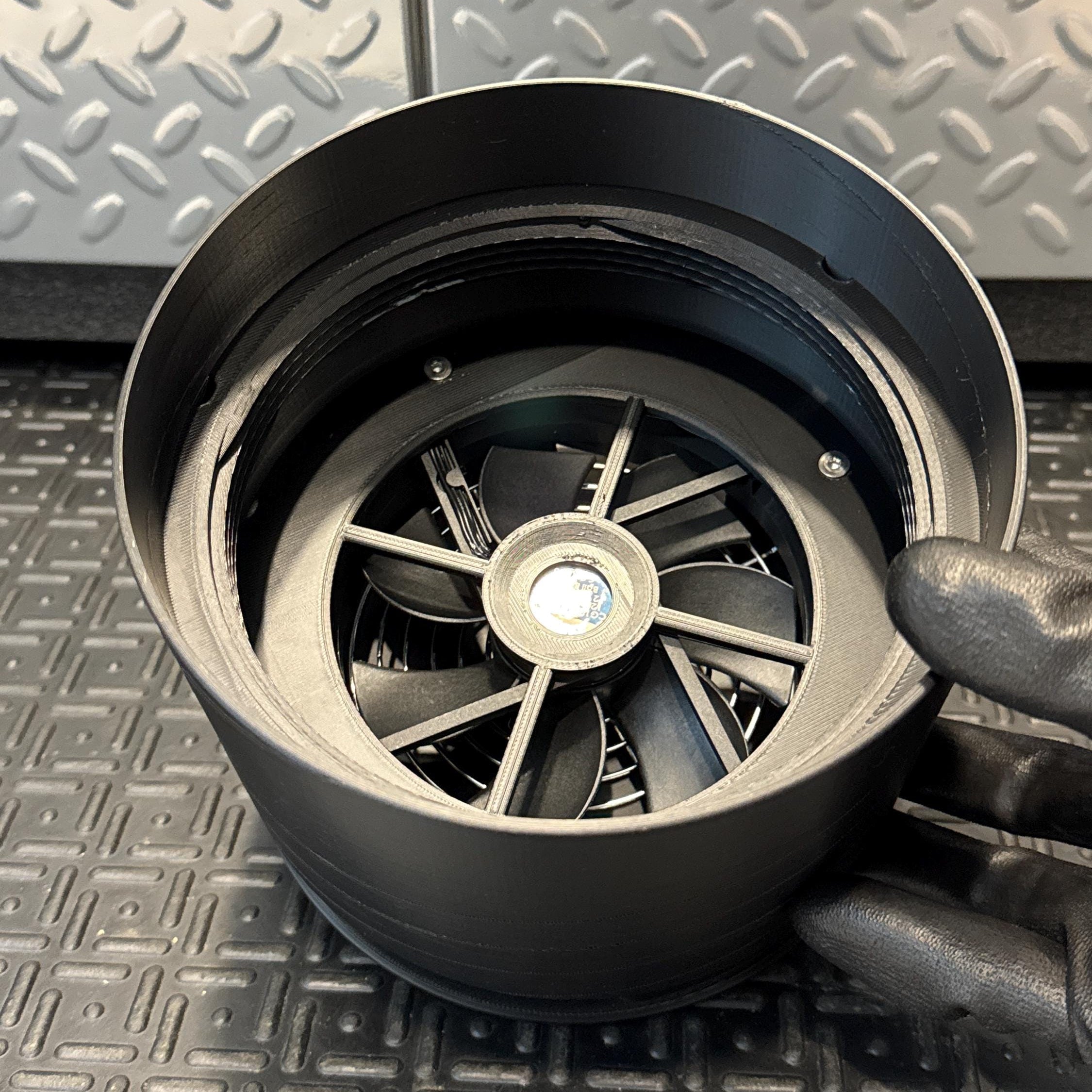 JJ-CCR Head Dryer and Cover assembly inside