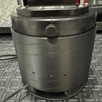 JJ-CCR head cover and dryer 2.0 screwed onto rebreather head with recessed fan