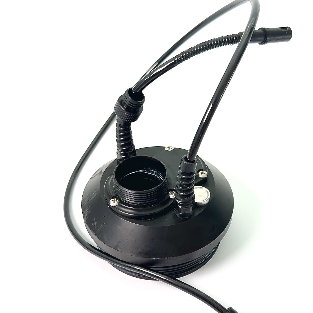 Video showing head to loop connection protective cap is been used with the Gemini head