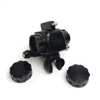 Machined Delrin protective cap on iQsub BOV bayonet connector